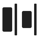 horizontal-distribution-right Icon