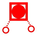 Directional well (slave well) Icon