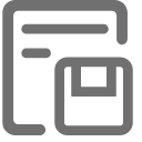 Customer management public temporary storage Icon
