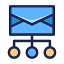Mail channel message template Icon