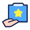 Service rating template Icon