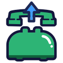 Telephone off hook template Icon