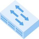 Networking switch Icon