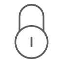 close and lock Icon