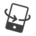 Rotary mobile phone Icon