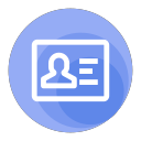 Electronic business card (1) Icon