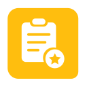 Horizontal (outsourcing) project contract approval form Icon
