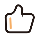 give the thumbs-up Icon