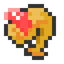 Pixel fried chicken Icon