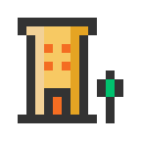 Pixel - house building Icon