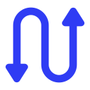 route up-down Icon