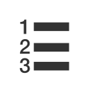 21 numbering format Icon