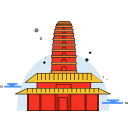 Little wild goose pagoda Icon