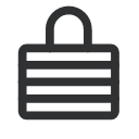 LockLaminated Icon