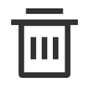 Delete - line Icon