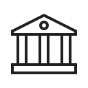 seo-marketing-business-bank-banking-building Icon
