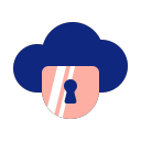 Cloud lock Icon