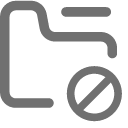 Blacklist of documents Icon