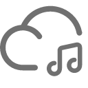 Cloud music Icon
