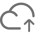 Cloud upload Icon