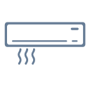 Daily household appliances air conditioning Icon