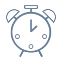 Daily household appliances - alarm clock Icon