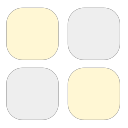 Four module icons Icon
