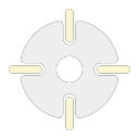 Positioning icon Icon