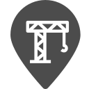 Tower crane position Icon