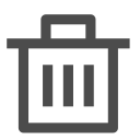 Delete - line Icon