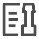 Installation record - line Icon