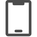 Mobile account - line Icon