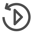 Playback - line Icon