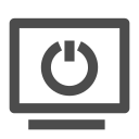 Power on - line Icon