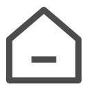 Supply and demand Hall - line Icon