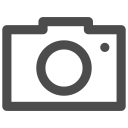 Upload photos - line Icon