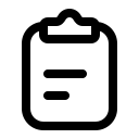 Clipboard_text Icon