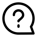 Comment_bubble_question_mark Icon