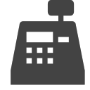si-glyph-cashier-machine Icon