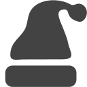 si-glyph-christmass-hat Icon