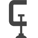 si-glyph-clamp Icon
