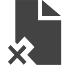 si-glyph-document-error Icon