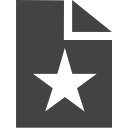 si-glyph-document-star Icon