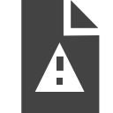 si-glyph-document-warning Icon