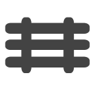 si-glyph-fence-2 Icon