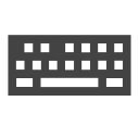 si-glyph-keyboard Icon