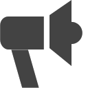 si-glyph-louder-speaker Icon