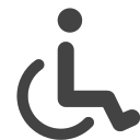 si-glyph-wheel-chair Icon