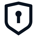 shield-keyhole-line Icon