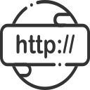 HTTP protocol data Icon
